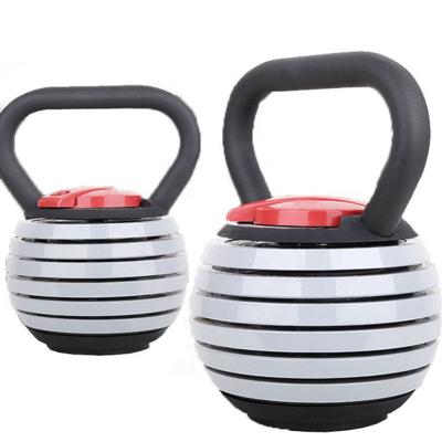 China Gym Adjustable Custom And Cash Adjustable Hollow Iron Portable Kettlebell Weight Handle for sale