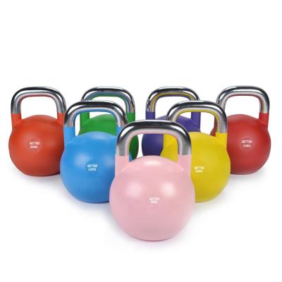 China Paint-baked Dumbbell Competition Kettlebells Home Fitness Adjustable Kettlebell for sale