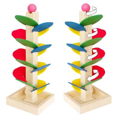 China Funny Educational Toy Children Sensorial Wood Toys Colorful Leaves Kids Montessori Wooden Educational Toy for sale