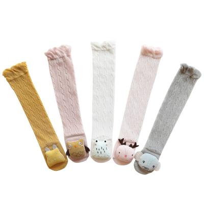 China New Summer Breathable Anti Mosquito Socks Cartoon Stocking Men And Women Baby Mesh Breathable Over The Knee Socks for sale