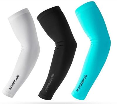 China Custom Breathable Anti-UV Cool Arm Sleeve Rockbros Arm Sleeves Sun Protection Anti-UV Cool Sleeve Cycling Sleevelet Sports Sleeve for sale