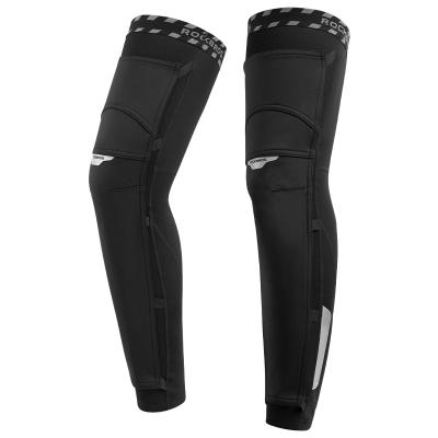 China Double Layer Plus Velvet Warm Leg Covers ROCKBROS Winter Bicycle Motorcycle Cycling Warm Leg Sets Men Women Sports Leg Protector Knee Pads Leg Sleeves for sale