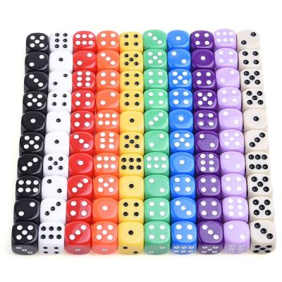 China Squares Shaped Die Cuts Factory Price Colored Custom 6 Sided Die Cuts For Game for sale