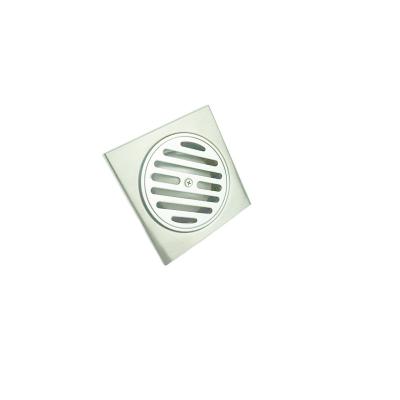 China Large 120*120Mm Good Quality Modern Running 304 Stainless Steel Square Shower Floor Drains With China for sale