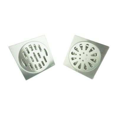 China China Manufacturer High Quality Square Modern Bathroom Sink Anti Clogging Floor Drain Square for sale