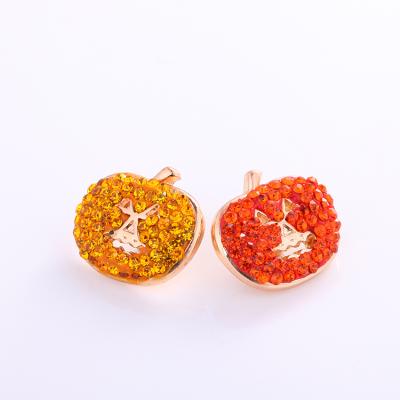 China Snap Fastener Bling Stars Bracelet Necklace Shiny Pumpkin Head Buttonsbuckle for sale