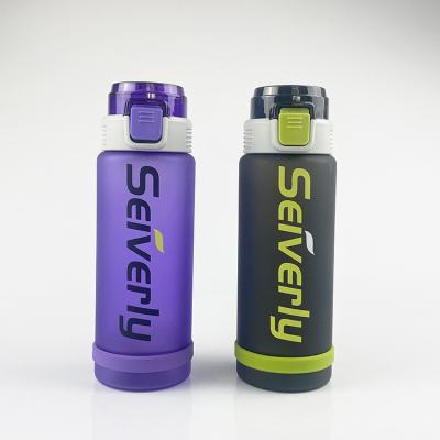 China High Standard Stored Simple Outdoor Sports Mounting Shaker Plastic Water Bottle for sale