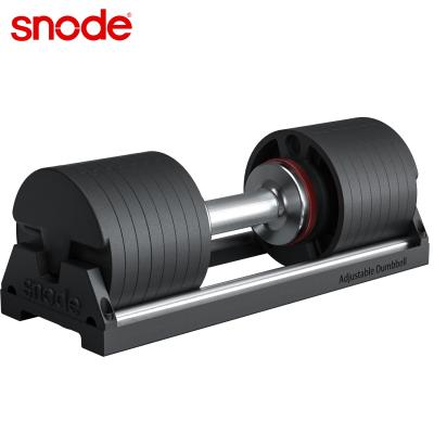 China Snode Universal Man and Women Exercise Gym Equipment Adjustable Dumbbell Set Weighs Gym Dumbbell for sale