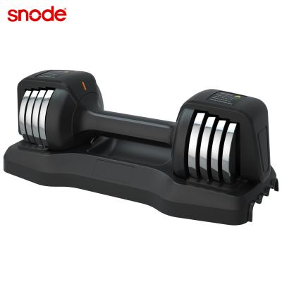 China Gym Equipment Dumbells SNODE B25 Online Gym Equipment Adjustable Dumbells Aumbbell Set Fat Che Handle 12Kg for sale