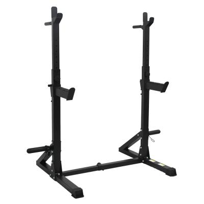 China Fitness Indoor Adjustable Barbell Equipment Gym Rack Black Power Snode Snode Stand with Bench for sale