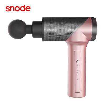 China Mini Snode F1 6 Heads Vibration Massager Body Gun Fitness Deep Muscle Fascia Gun Massager for sale