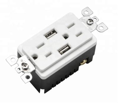 China Residential/Multi-Purpose Multi-Function Wall Socket with 4A USB Smart Ultra High Speed ​​Socket for sale