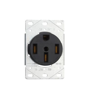 China BAREP Wholesale Industrial UL Listed US Industrial Receptacle , Black Plug for sale