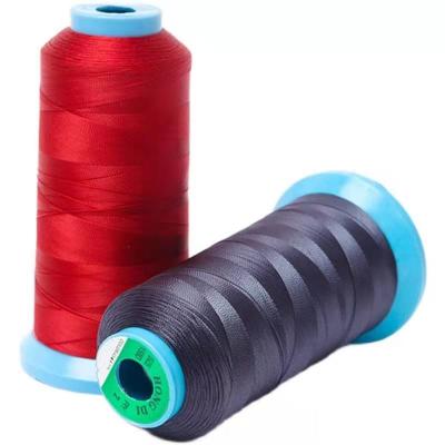 China Factory sale good quality high tenacity sewing thread nylon 100% polyester waterproof filament bonded weaving machine high strength line 66 for sale