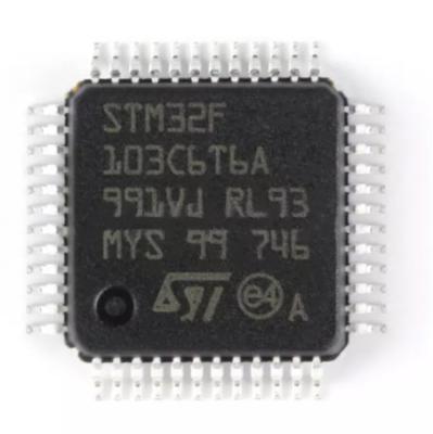 China Brand new and original IC MCU 32BIT 32KB FLASH 48LQFP IC STM32F103C6T6A IC for sale