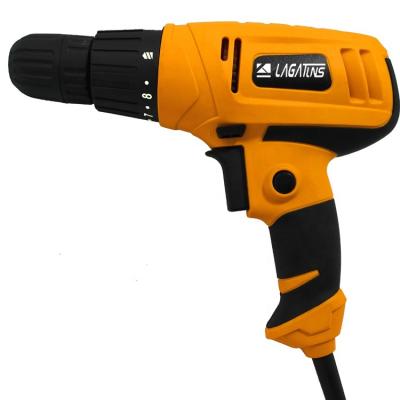 China LAGATUNS Factory Price Household Electric Drills 21V High Quality Handheld Power Drill With Variable Speed for sale