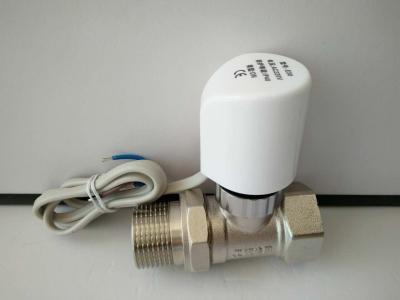 China 12v roterend Was Elektrisch Thermisch Vloer het Verwarmen Actuator Wit Kleurence Te koop