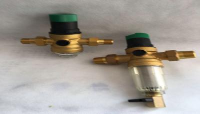 China Yellow Material Brass 57-3 Manifold Filter For Cold Water Faucet Mounted for sale