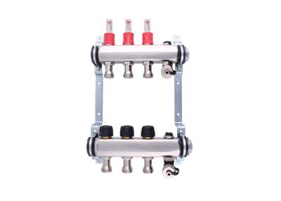 China 6 loop radiant Floor Heating Manifold for Floor Heating Systems & Parts for sale