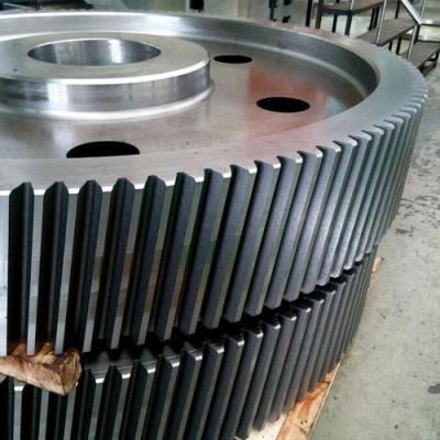 China High Precision Factory Big Module CNC Milling Forged Steel Spur Gear for sale