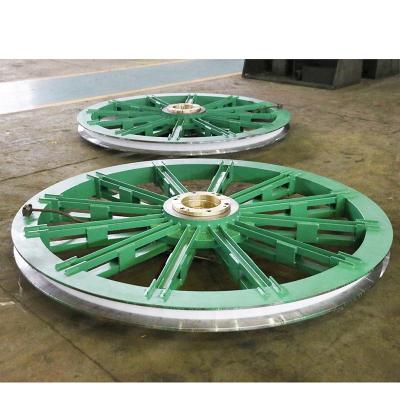 China Mining Hoists Flywheel Pulley Crane Pulley Main Pulley for sale