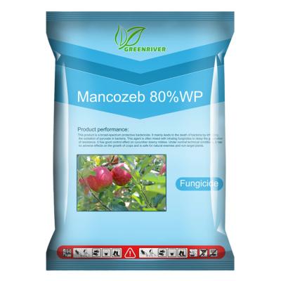 China Betriebsfungizid CAS 8018-01-7 Mancozeb 80%WP zu verkaufen