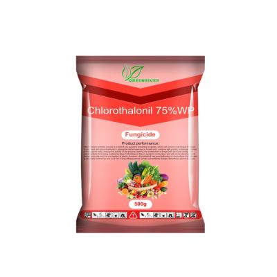 China Chlorothalonil 75%WP vegetables Plant Fungicide CAS 1897-45-6 for sale