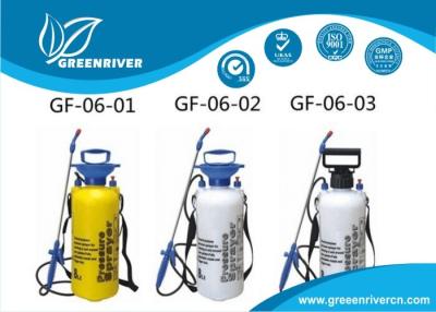 Cina spruzzatore elettrico di plastica GF-06, bianco giallo di pressione d'aria dello zaino 5L/8L in vendita