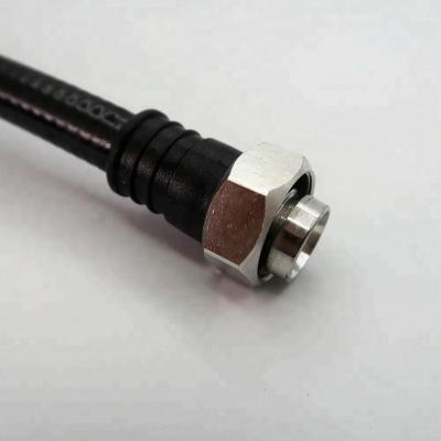 China Brass 4310Male To 4310 Male Jumper Cable Custom Length For 1/2 RFJumper Cable for sale