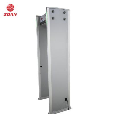 China High Sensitivity 18 Metal Zone Arched Door Detector With 7 Inch LCD Screen 835*580*2220mm à venda