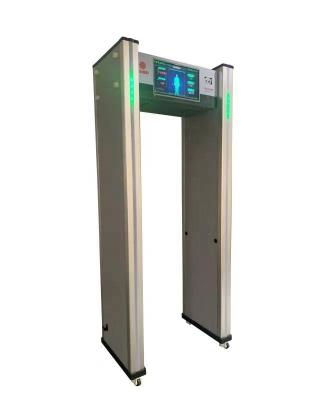 China Factory Direct Sale PVC 18 Zone AI Security Arcade Metal Detector for Knife, Gun, Weapon Detection en venta