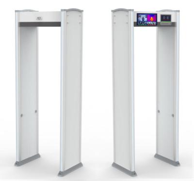 China Cheap Non Contact Thermal Door Frame Walk Through Temperature Scanner In Stock 835*580*2220mm for sale