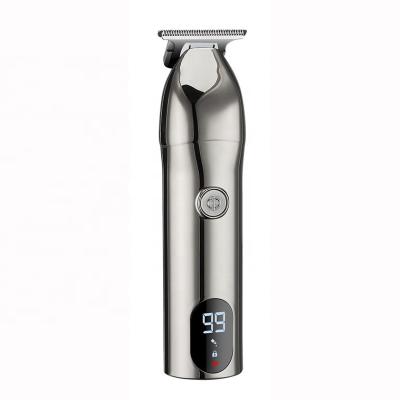 China Household Factory Price Men Professional Hair Clippers Electric Hair Clippers Hair Trimmers with Smart LED Display and 5 Different Combs for sale