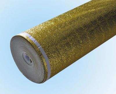 China Loft High Density Foam Insulation Aluminium Foil Laminated Foam Heat Insulation Roll for sale