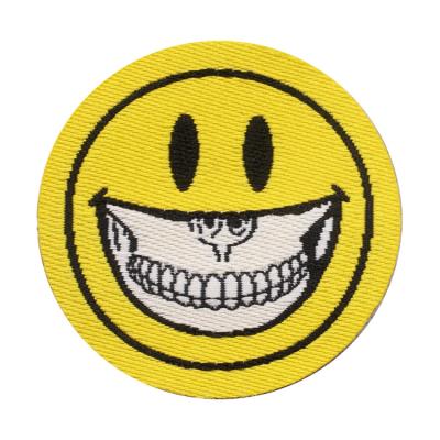 China Sustainable Clothing Manufacturer Custom logo clothing fashion woven labels patches for sale