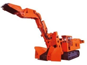 China Underground Crawler Muck Loader For Mining And Tunneling With Dig Arm for sale