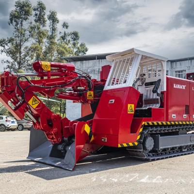 China LWL-220 Crawler Mucking Loader 5x5 Tunnelsektionen Felsgröße bis zu 750 mm zu verkaufen