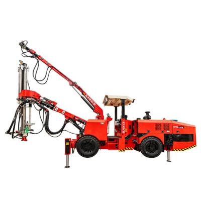 China CYTM 41/2 Two Boom Hydraulic Rock Bolting Rig Jumbo 14kW for tunneling for sale