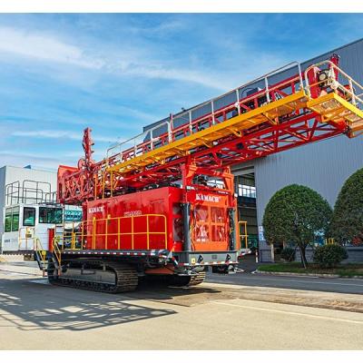 China 60-90° Agujero inclinado KY-250D Rig de perforación 571KW Potencia y velocidad de rotación de 2100rp en venta