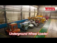 wj-4 underground compact wheel loader lightweight load haul dump machine