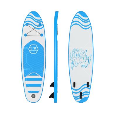 China High Quality PVC and Double SUP Board Inflatable Bamboo SUP Board Drop Stitch Surfing Fabric LILYTOYS Wall Board with Bag and Paddle, Ready to Ship for sale