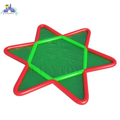 China lilytoys Inflatable Five-pointed Star Pool For Kids New Design Customized Outdoor Swimming Pools Customized for sale