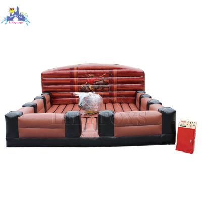 China Inflatable Playground PVC Rodeo Bouncer Adult Inflatable Bull Machine Mechanical Bull Machine Mechanical Bull Rides On Sale for sale