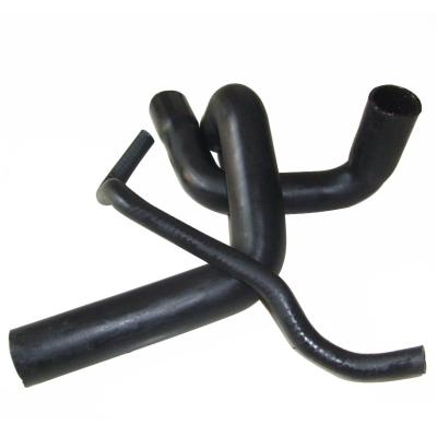 China Cutting Processing Automotive Black EPDM Rubber Coolant Hose for Engineering Machinery for sale