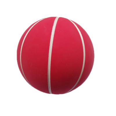 China Cutting Service Colorful High Bouncing Soft Hollow Rubber Ball for sale