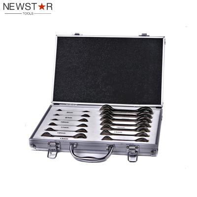 China 13Pcs Portable Hot Selling Stubby Ratchet Wrench Set Aluminum Open Tool Kit for sale