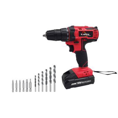 China Kraftline Cordless Drill 18V Li-ion Battery 10MM Power Hand Drill Electric Screwdriver Kraftlose - P3 for sale