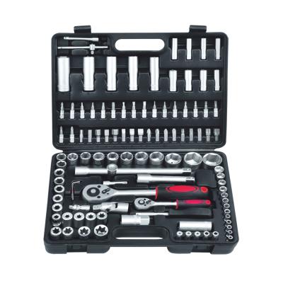 China Professional Engine Repair 108pcs Auto Repair Tools Socket Set Tool Box Set Carbon Steel for sale