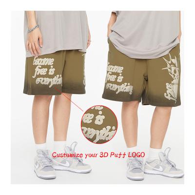 China Breathable Street Fashion Men's Breath Basketball Shorts 3D Breath Print Abbreviations High Waist Men's Workout Fashion Men's Wear Breath Print Shorts for sale