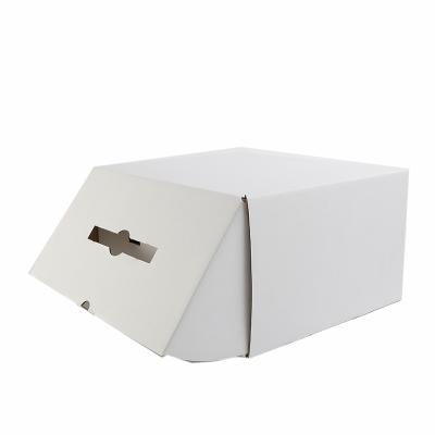 China Recycled Materials WRINKLED BOX BOX PAPER PACKAGING CARDBOARD BOX FOR SHIPPING WHOLESALE for sale